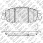 Pastillas de Freno (1144)(148MM) HONDA ACCORD 2.0 HYBRID - 2.4 - 3.5