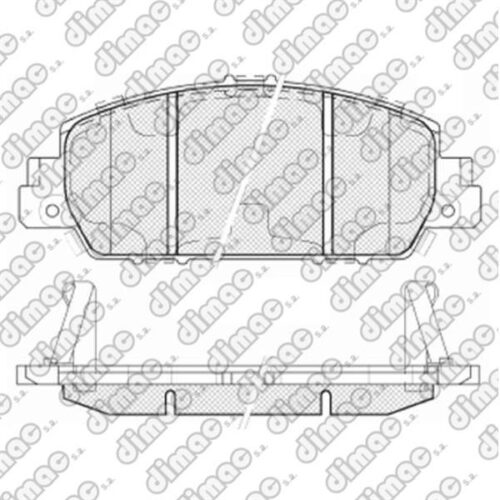 Pastillas de Freno (1144)(148MM) HONDA ACCORD 2.0 HYBRID - 2.4 - 3.5