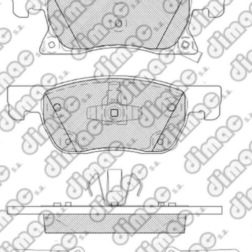 Pastillas de Freno (1160)(155MM) CHEVROLET CRUZE 1.5/ ASTRA 1.0-1.4-1.6 (15/..)