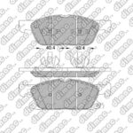 Pastillas de Freno (1223) (193MM) FORD EDGE - GALAXY III- SMAX II (15/..)