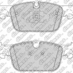 Pastillas de Freno (1232)(155MM) VOLVO S60 III AWD 2.0/ VOLVO S90 II AWD 2.0