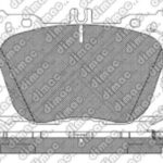 Pastillas de Freno (1231)(141MM)MERCEDES BENZ C-CLASS IV AMG C 450 - 43