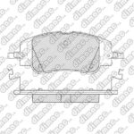 Pastillas de Freno (1266) (155MM) CITROEN C4- DS3/ PEUGEOT 208- 2008