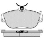Pastillas de Freno (0246) (128MM) VOLVO 740 - 960- 940