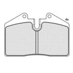 Pastillas de Freno (0274) (97MM) PORSCHE 911-944-968-928-911/AUDI AVANT TRASERA