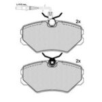 Pastillas de Freno (0363) (109MM) PEUGEOT 306 2.0I XSI COUPE- 405 (C/ABS)