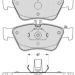 Pastillas de Freno (0477)(151MM) MERCEDES BENZ  SKL 200-230 CLASE E