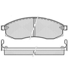 Pastillas de Freno (0608)(151MM) NISSAN MAXIMA QX 3.0 / MITSUBISHI L200