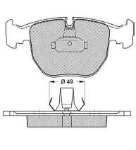 Pastillas de Freno (0651)(156MM) BMW 540I - 740I  (94/..)