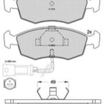 Pastillas de Freno (0679)(151MM) FORD GRANADA 2.0 CL- 2.5 CL DIESEL