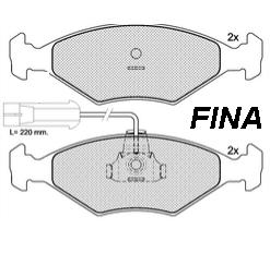 Pastillas de Freno (0644)(151MM) FIAT PALIO - SIENA / VW GOL - QUANTUM