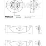 KIT DE FRENO VW BORA- FOX- SURAN/ AUDI (BD5602 + FL-PD/58)