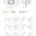 KIT DE FRENO VW BORA- GOLF/ AUDI A3 (BD5603 + FL-PD/58-B)