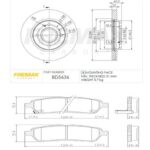 KIT DE FRENO FORD FIESTA KINETIC- KA 1.5- 1.6 (BD5636 + FL-PD/1097)