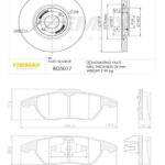 KIT DE FRENO PEUGEOT 308- 408 1.6 (BD5017 + FL-PD/1516)