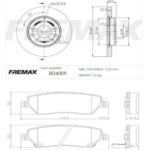 KIT DE FRENO RENAULT DUSTER/ OROCH 1.6 16V (BD4009 + FL-PD/1386)