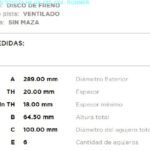 (18010)(288,5MM) TOYOTA HILUX 4X2- 4X4 - RUNNER