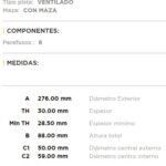 (16091)(276MM) CHEVROLET S10-BLAZER CON MAZA