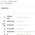 (14094)(278MM) FORD MONDEO 2.5 I V6 24V