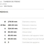 (279,4MM) FORD F-100 DELANTERA (CHAPA)