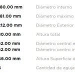 (12120)(180MM) PEUGEOT 205-206-306 / CITROEN XSARA, ZX