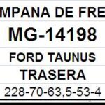 (14198)(228MM) FORD TAUNUS