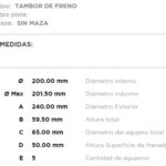 (15180)(200MM) VOLKSWAGEN FOX 1.6-SURAN