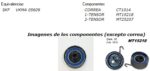 KIT SIN BOMBA CHEV ASTRA-CORSA-MERIVA 1.7 TDI