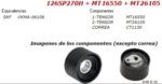 KIT SIN BOMBA RENAULT DUSTER  2.0- LAGUNA 1.8 16-MEGANE