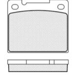 Pastillas de Freno (0288) (63MM) DODGE 1500/ VOLVO 240 VAN- 240-242-245-740