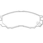 Pastillas de Freno (0504)(137MM) MITSUBISHI L200, L300, MONTERO, SPACE GEAR