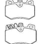 Pastillas de Freno (0182) (89MM) PEUGEOT 205, 106, 205 / CITROEN C15, ZX,AX