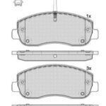 Pastillas de Freno (1099)(163MM) RENAULT MASTER / OPEL / NISSAN INTERSTAR
