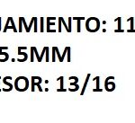 RETEN GUIA DE VALVULAS RENAULT F4R/ K4M