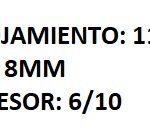 RETEN GUIA DE VALVULA RENAULT/ FIAT/ PEUGEOT/ VW