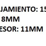 RETEN GUIA DE VALVULAS BEDFORD CON CAPUCHON