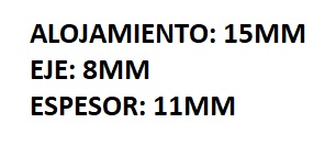 RETEN GUIA DE VALVULAS BEDFORD CON CAPUCHON