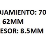 RETEN DE BANCADA REFORMA CHEVROLET  MOTOR 250