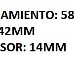 RETEN DE SALIDA SEMIEJE DERECHO RENAULT TRAFIC