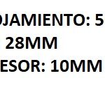 RETEN SALIDA SEMIEJE RENAULT 9-11