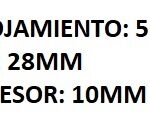 RETEN SALIDA DE SEMIEJE RENAULT 9-11