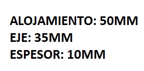 RETEN DE DISTRIBUCION RENAULT 12 DOBLE LABIO CON PESTAÑA