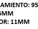 RETEN DE BANCADA CHEVROLET CHEVETTE 1.4-1.6