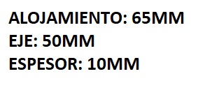 RETEN CAJA DE VELOCIDADES SEMIEJEFORD ESCORT 1.6-1.8-2.0