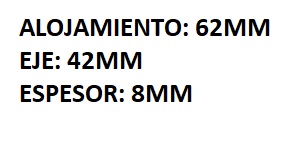 RETEN DE DISTRIBUCION PEUGEOT 206/207/307/405/PARTNER DIESEL