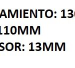 RETEN DE BANCADA FORD F100/ 150 MOTOR MWM DIESEL