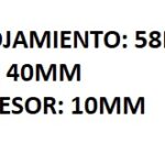 RETEN SALIDA SEMIEJE IZQUIERDO CITROEN C3/ C4/ XSARA/ PICASS