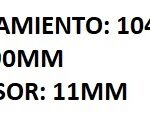 RETEN BANCADA CHEVROLET MONZA/ KADETT/ ASTRA/ MERIVA/ VECTRA