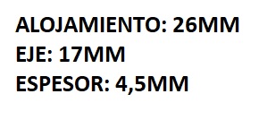 RETEN EJE SELECTOR RENAULT 21