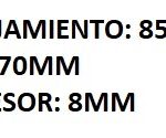 RETEN DE BANCADA FIAT UNO/  FIORINO/ TIPO/  TEMPRA MOTOR DIE